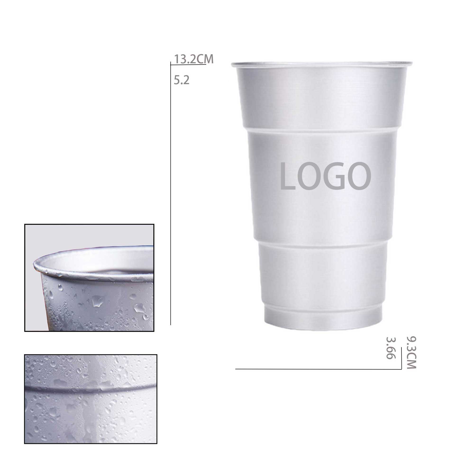 Outdoor Aluminum Cup with Anodized Finish (16.91 OZ) 2