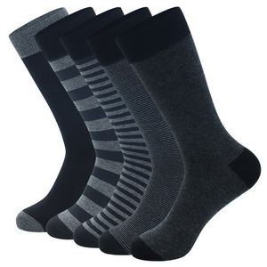 Men'S Stockings Plus Size Striped Solid Color 3