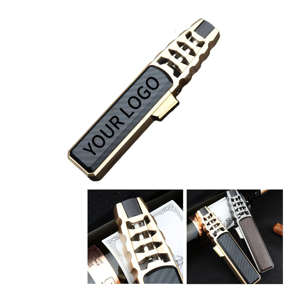 6.7 Inch Metal Gas Lighter with Long Handle 2