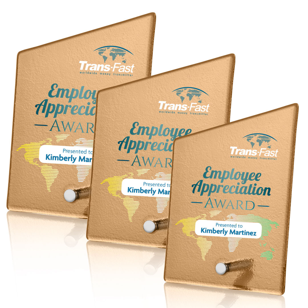 Atchison Russet Slant VividPrint™ Award - Silver