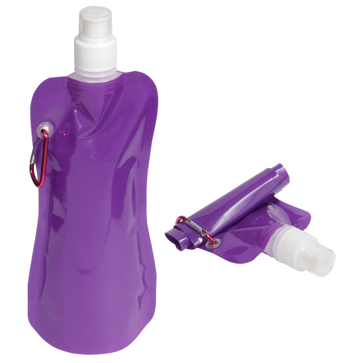 Flex Foldable 16 oz Water Bottle with Carabiner 35