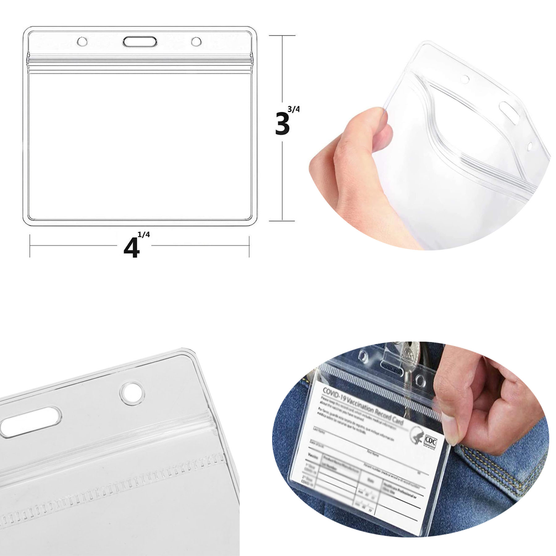 Vaccine Card Protector Holder 1