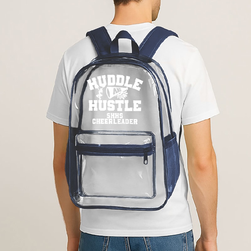 Pocket Clear Plastic Backpacks 4
