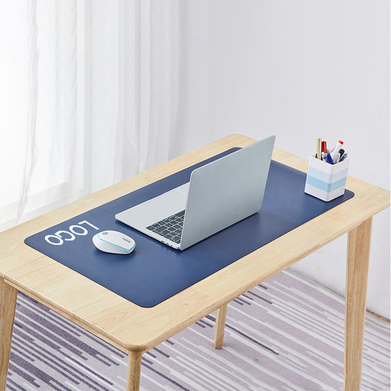 Large PU Leather Laptop Desk Pad Mouse Pad 4