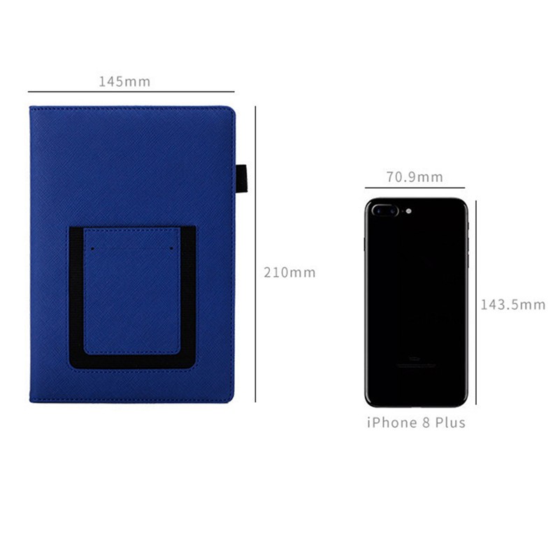 Journal Notebook with Phone Card Holder 2