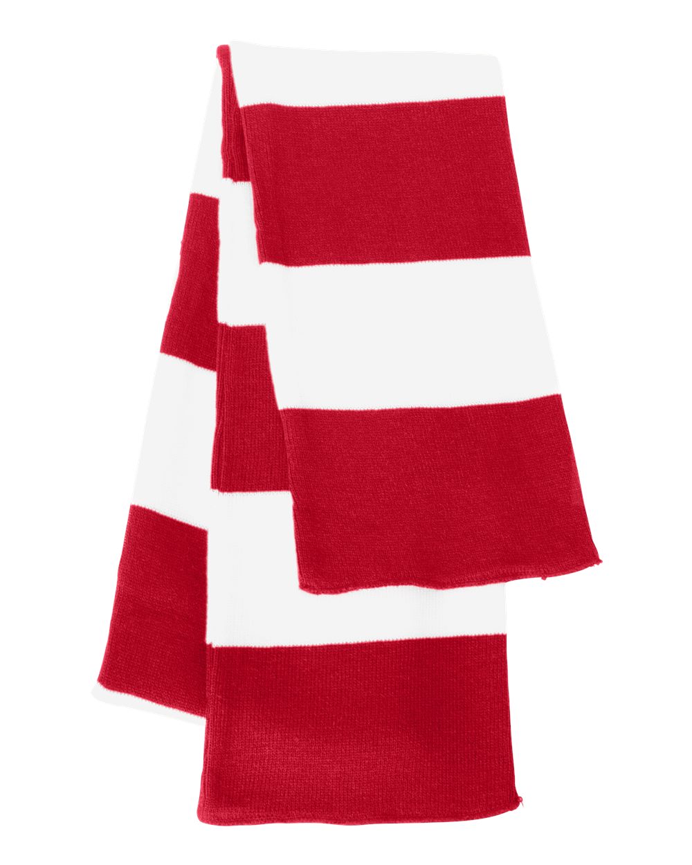 Rugby-Striped Knit Scarf - SP02 16