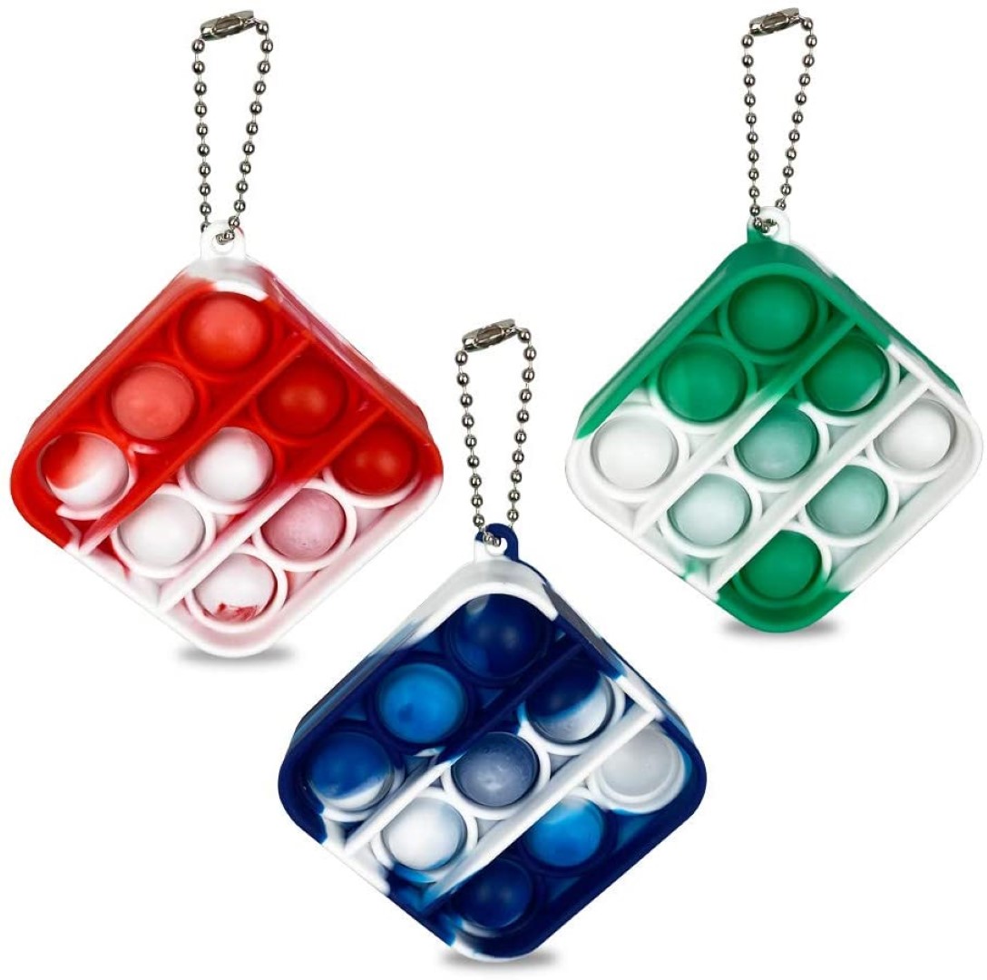 Push Bubble Pops Fidget Sensory Antistress Kids Toy 3