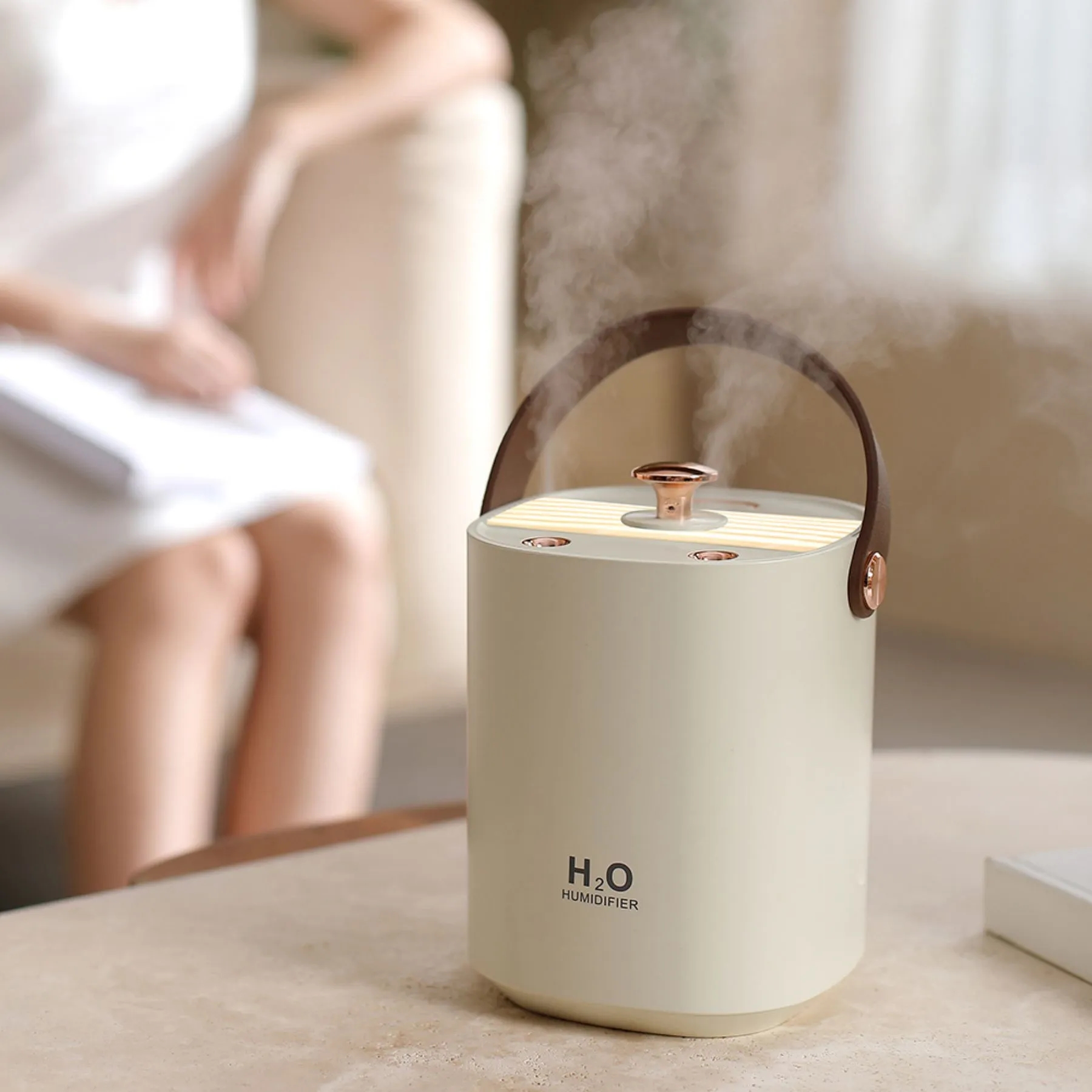 Large Capacity Dual Nozzle Wireless Humidifier 1