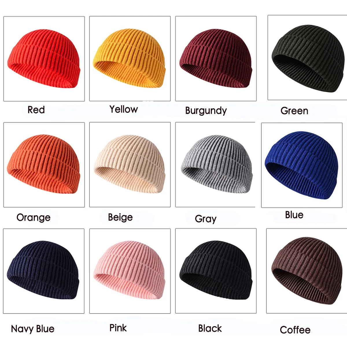 Unisex Winter Warm Beanie Hat 4