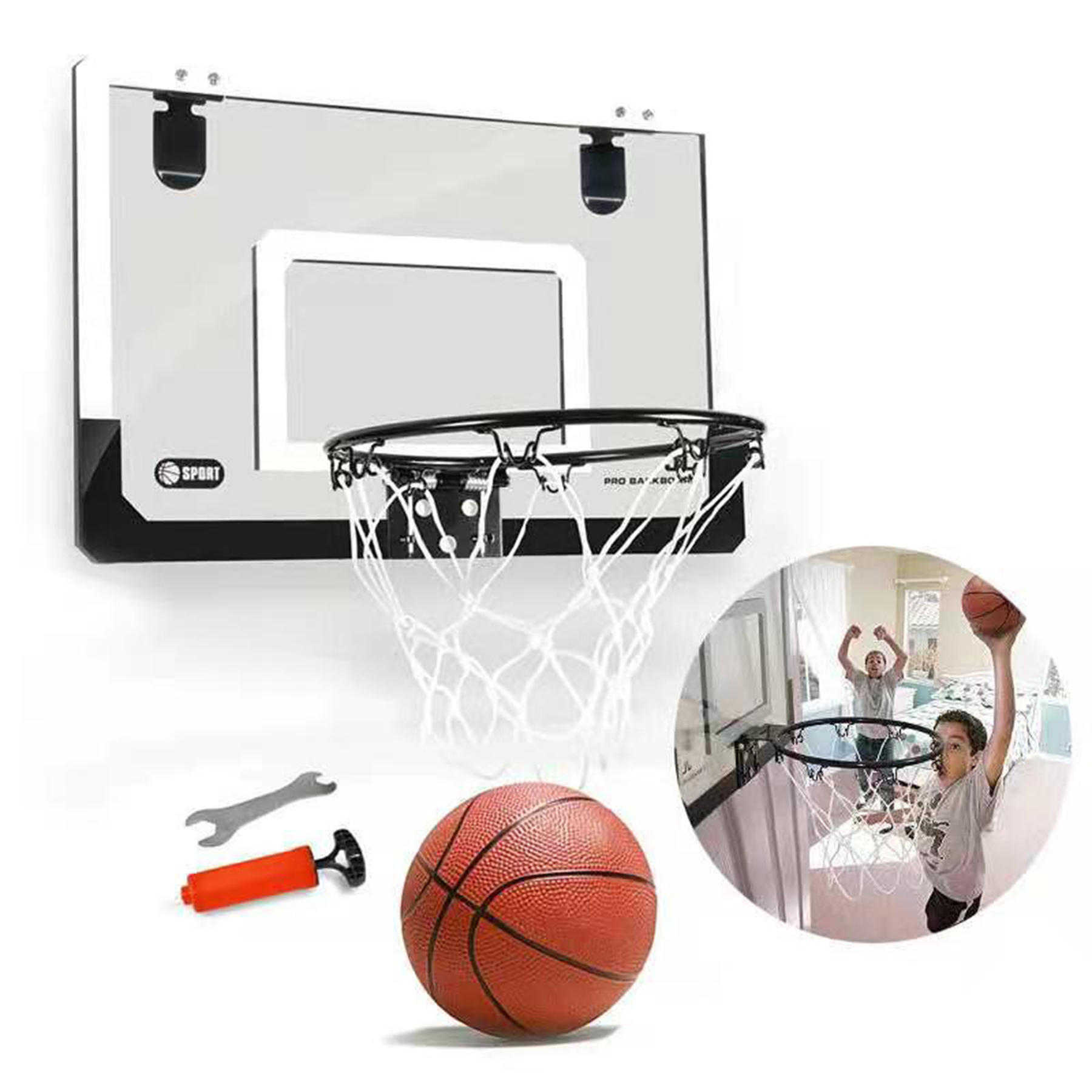 Indoor Mini Basketball Hoop Set 2