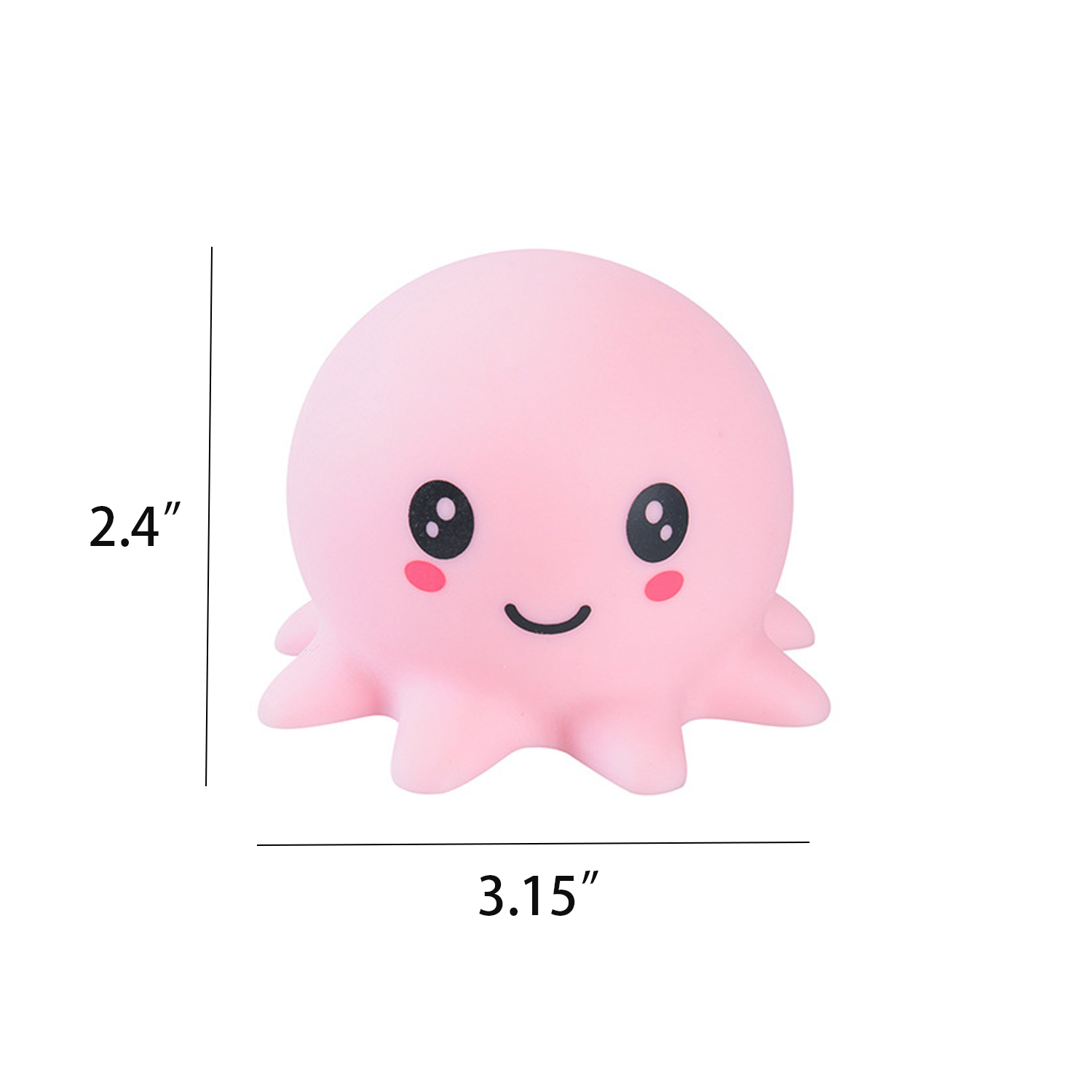 Octopus Shaped Squeeze Stress Toy Ball 7