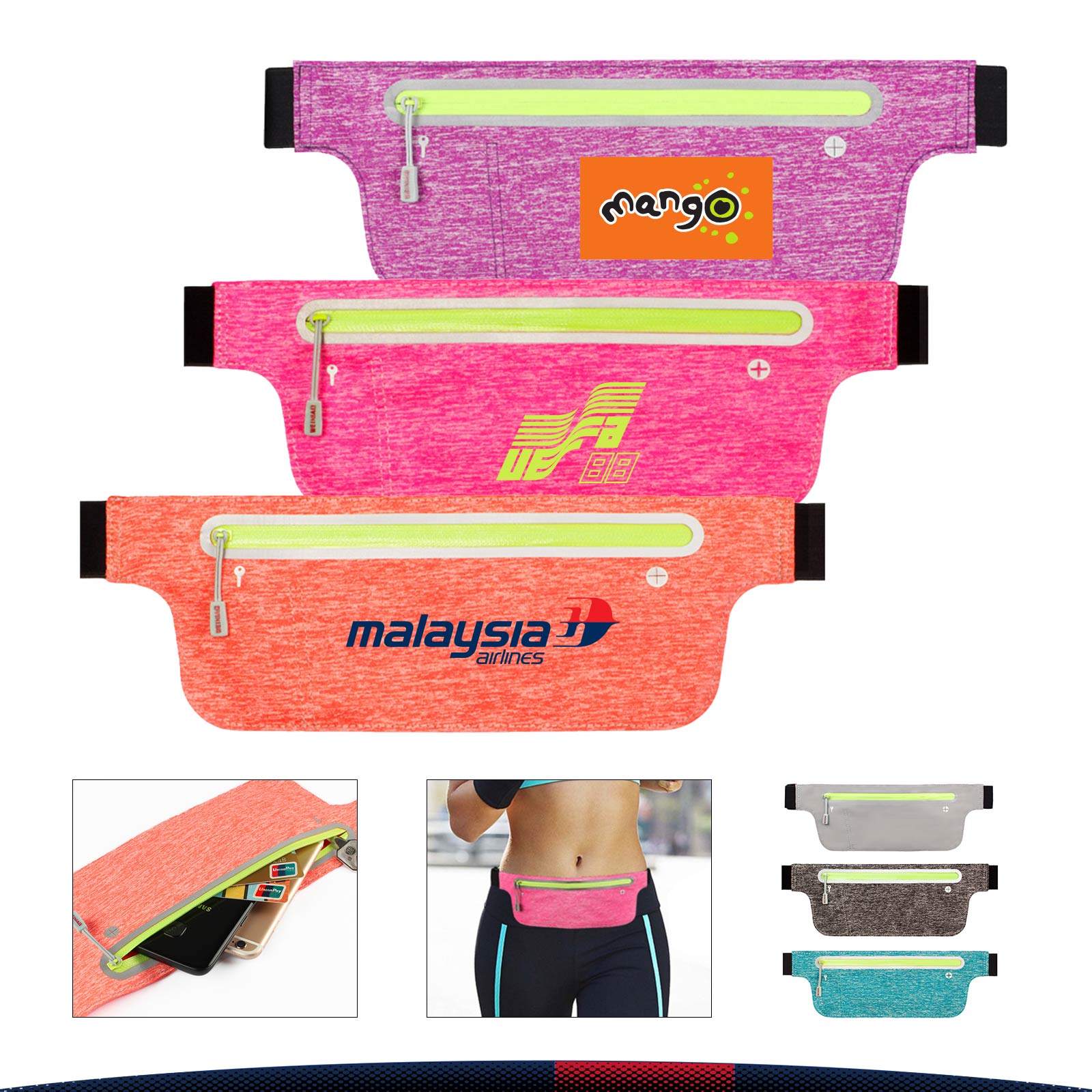 Sirey Sports Waist Bag 3