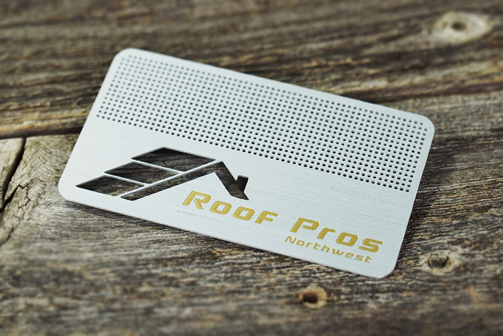 Aluminum Business Cards 2
