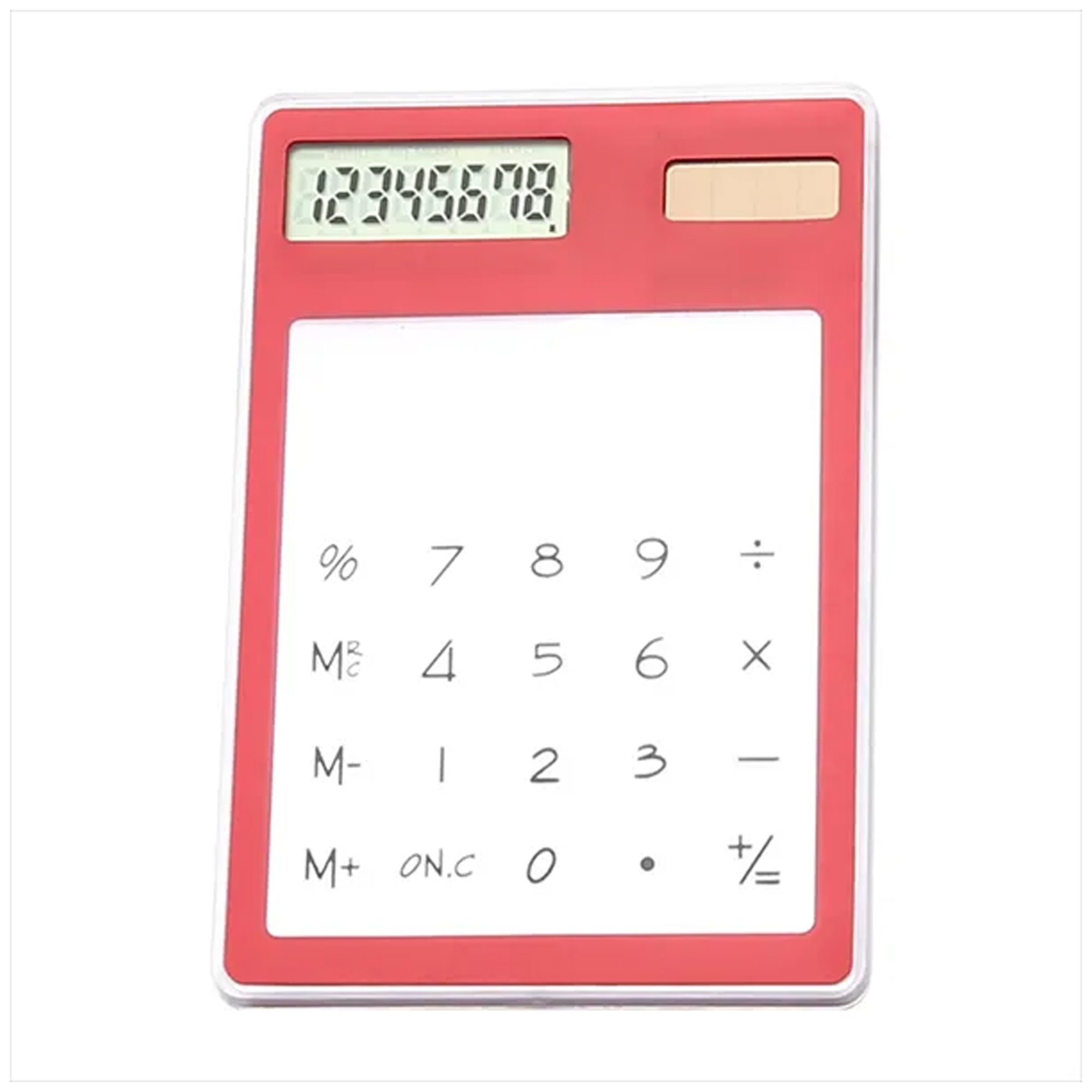 Slim Portable Solar Calculator 6