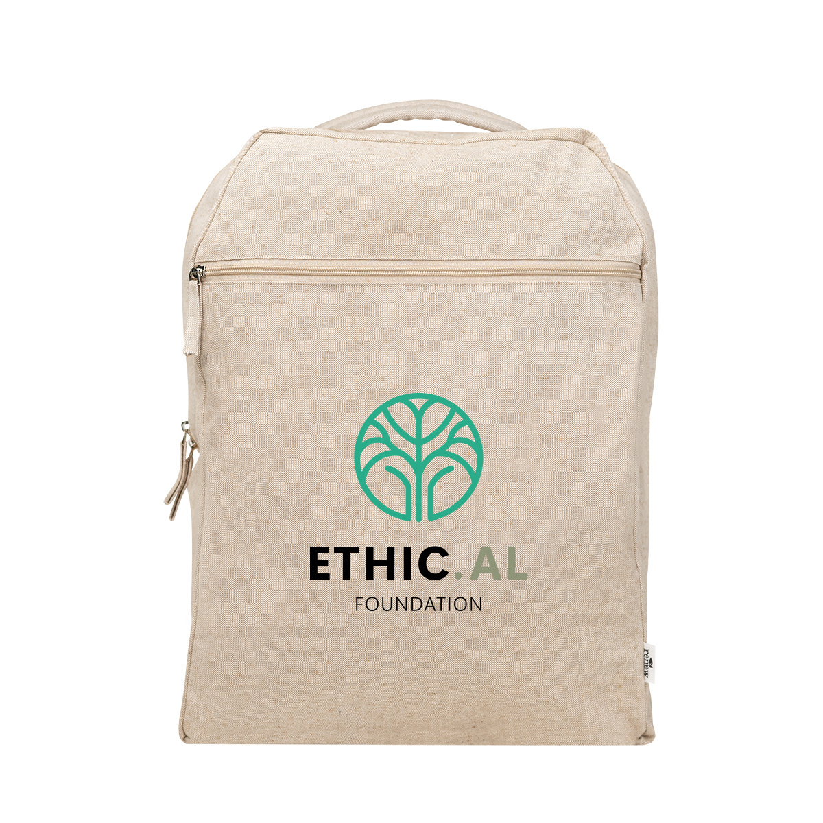 Arden Recycled 14 Oz. Cotton Computer Backpack 5