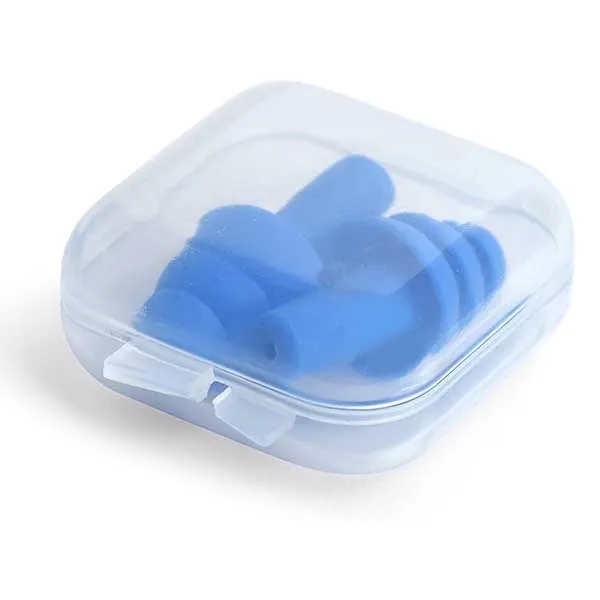 Earplugs Reusable Silicone Ear Plugs In Storage Cases 4