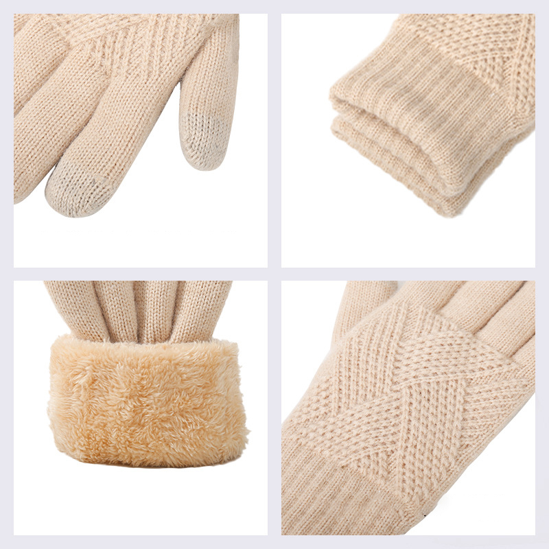 Warmth Touch Screen Gloves With Patch Logo 3