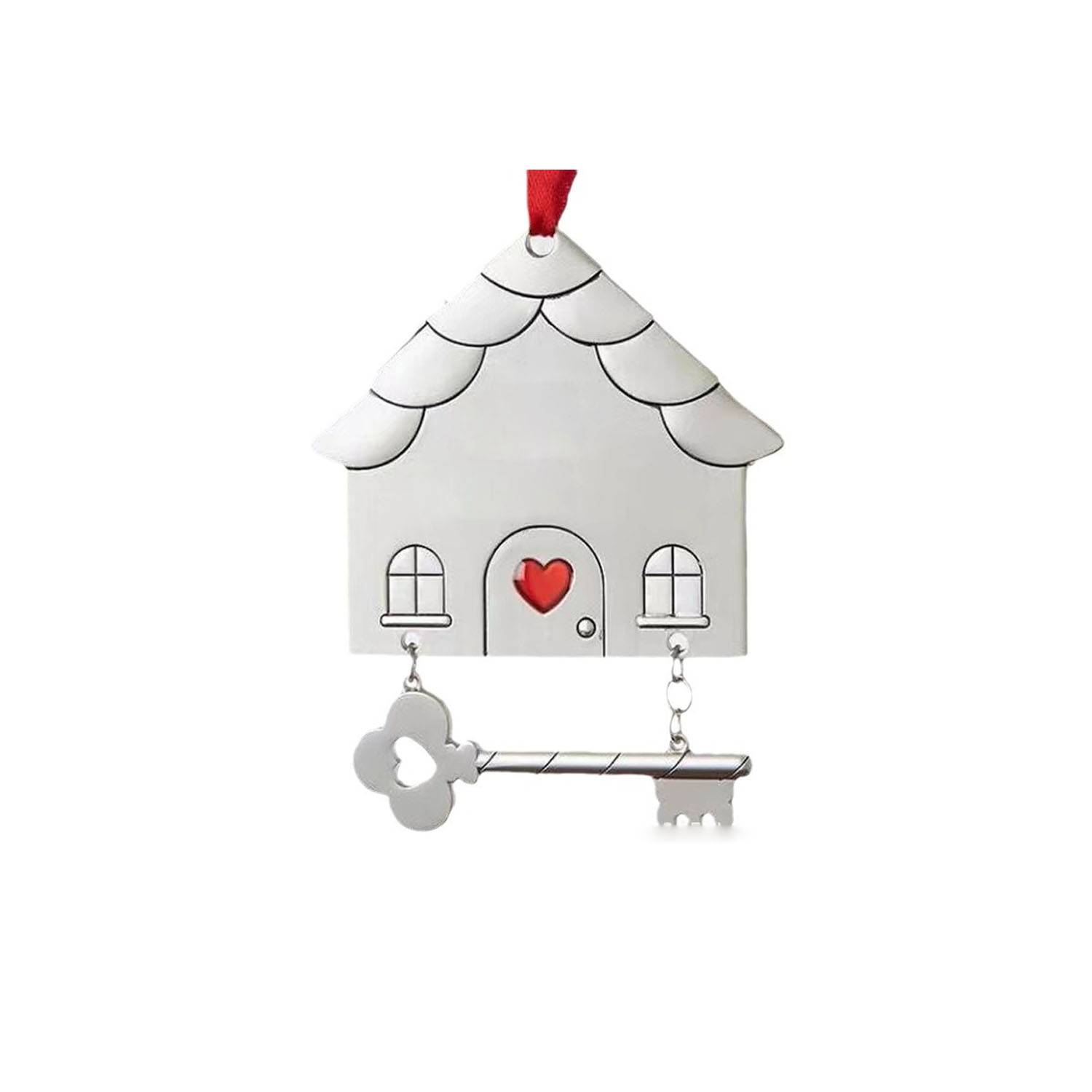 Pendant Christmas Snowman Metal Decoration 4