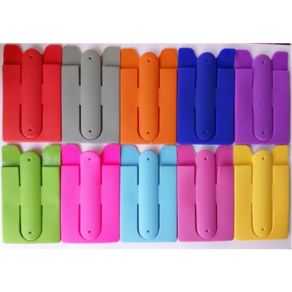 Silicone Phone Wallet with Stand Card Holder 7