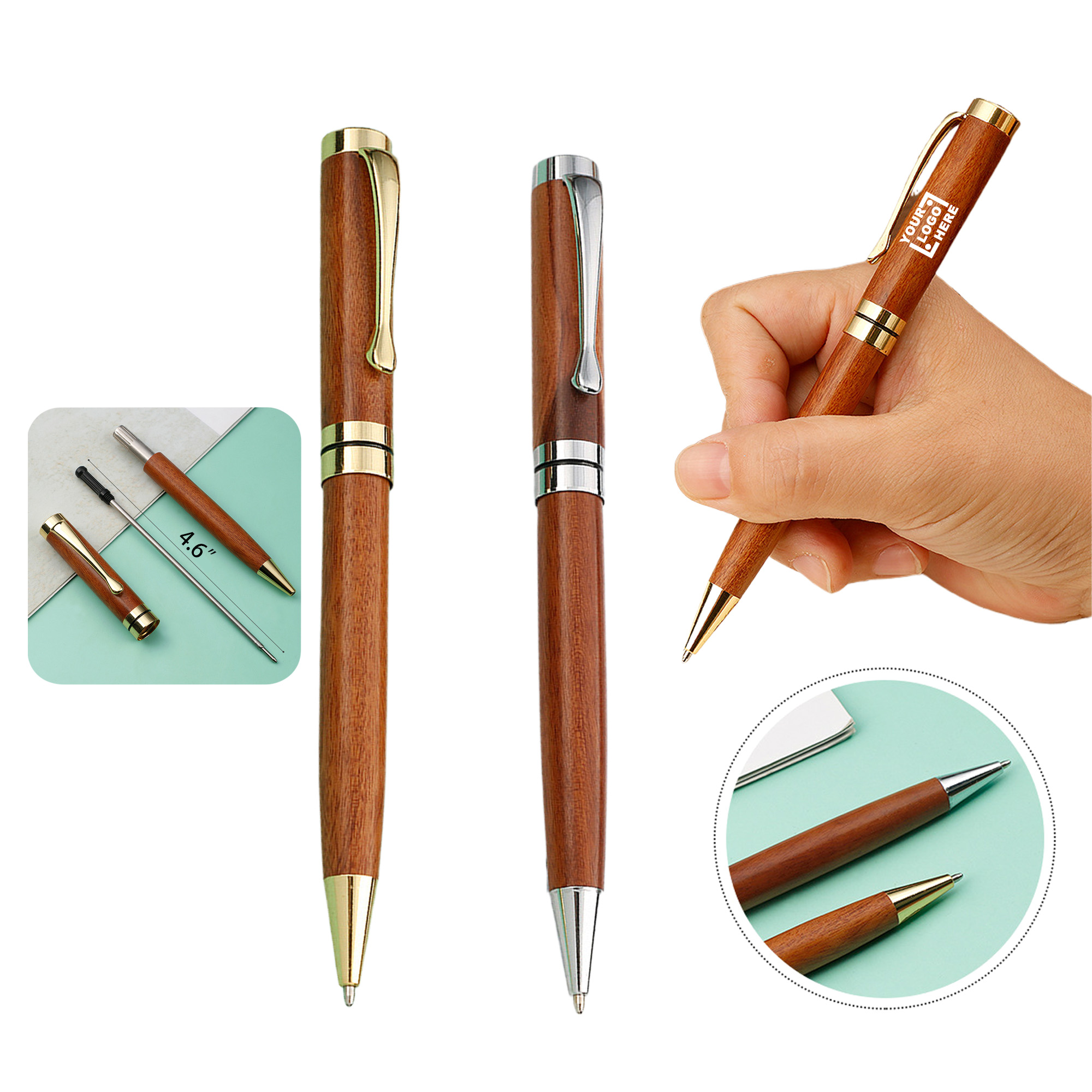 Premium Wooden Ballpoint Pen 1