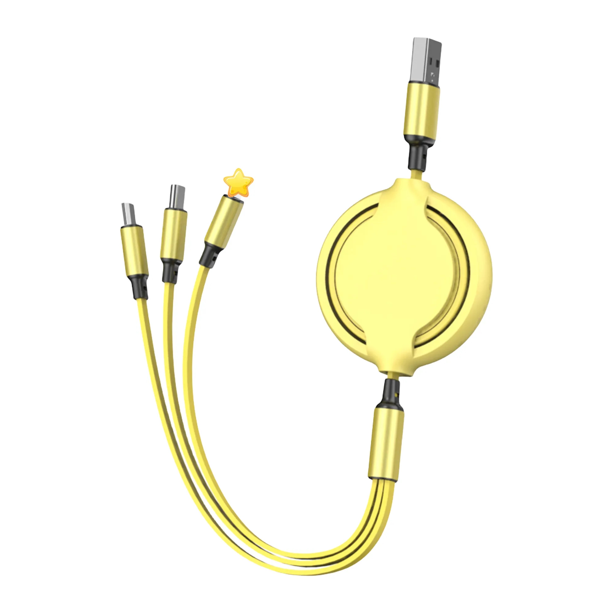 Retractable Charger MOQ 100PCS 3