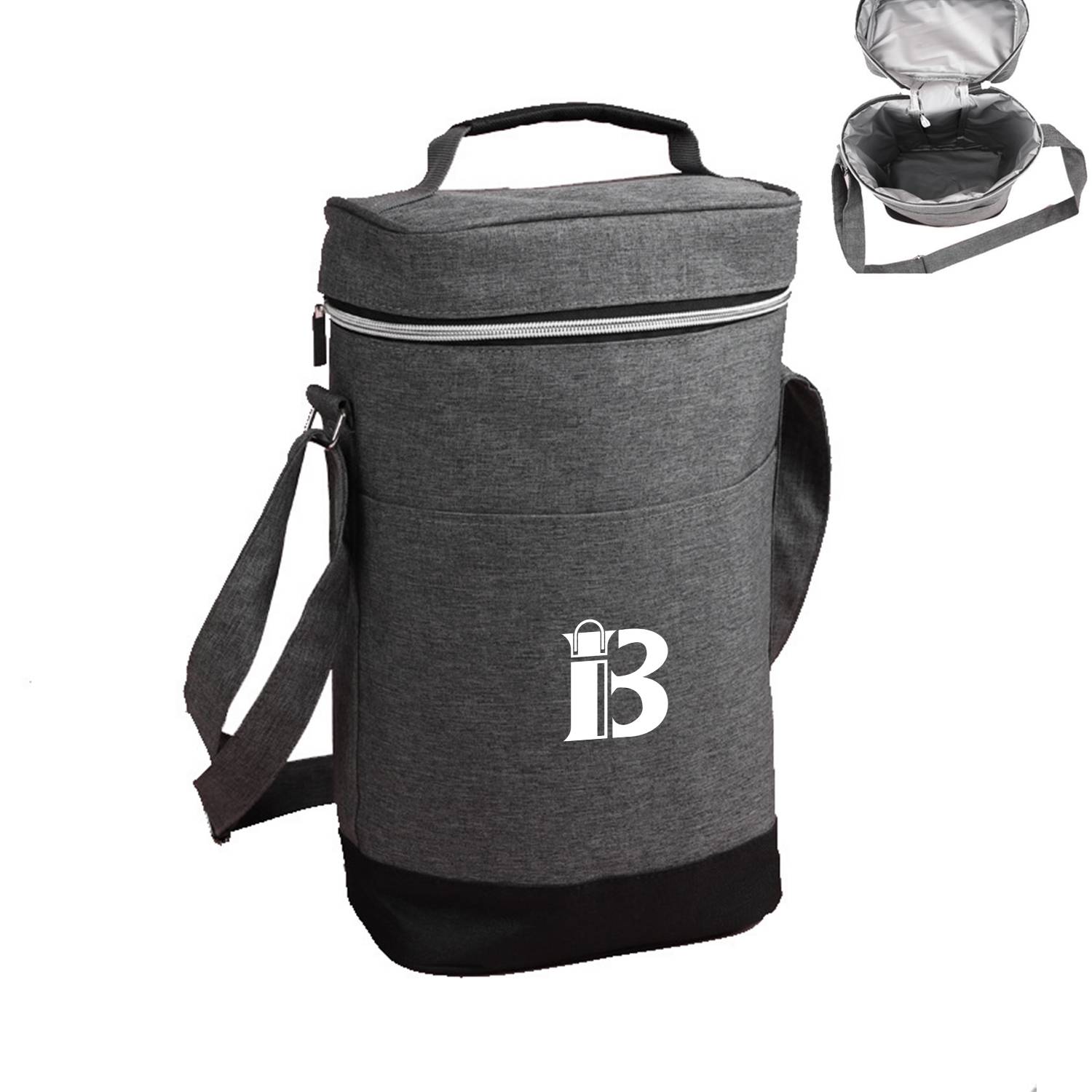 One-shoulder red wine cooler bag 7