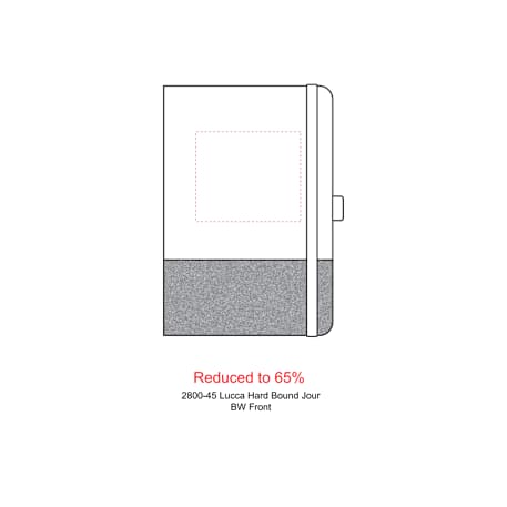 FSC® Mix 5.5" x 8.5" Lucca Cork Hard Bound Journal 35