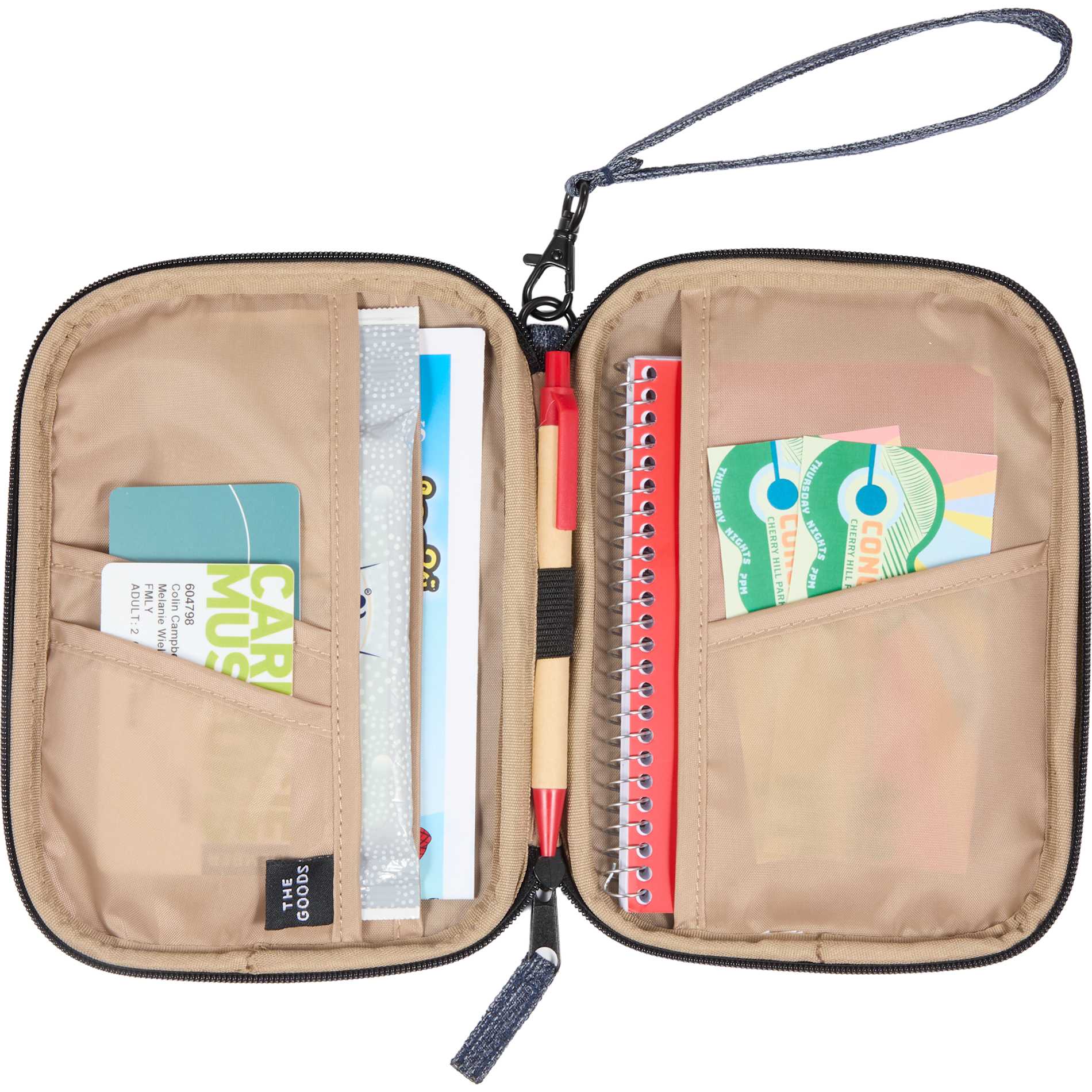 The Goods 2.0 Recycled Travel Wallet 36