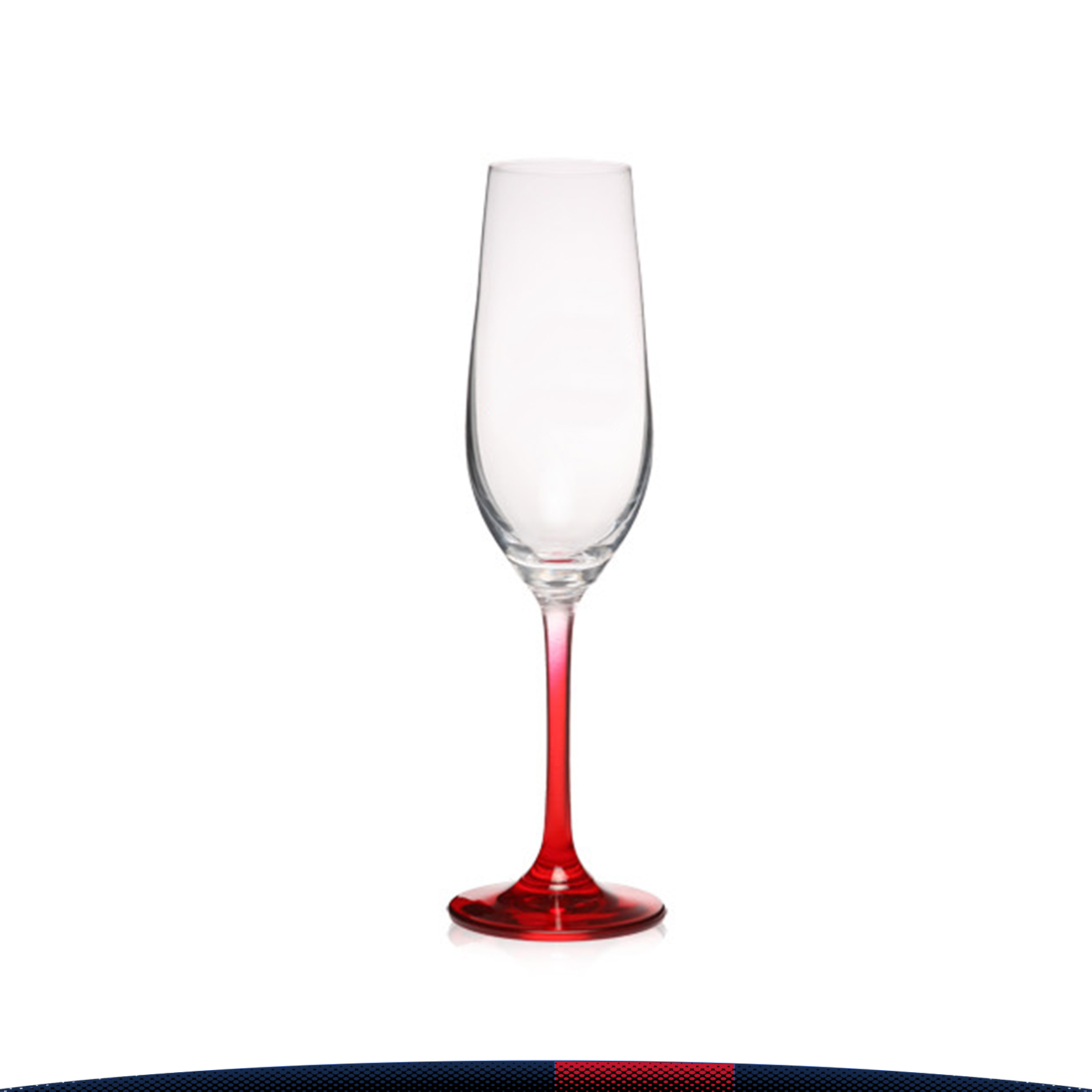 8 oz.Crystal Wine Glasses 6