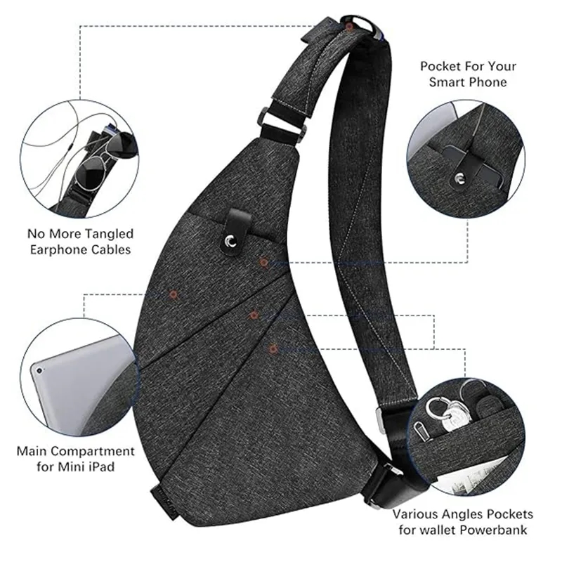 Crossbody Trendy Anti Theft Safe Purse Bags for Travel 4