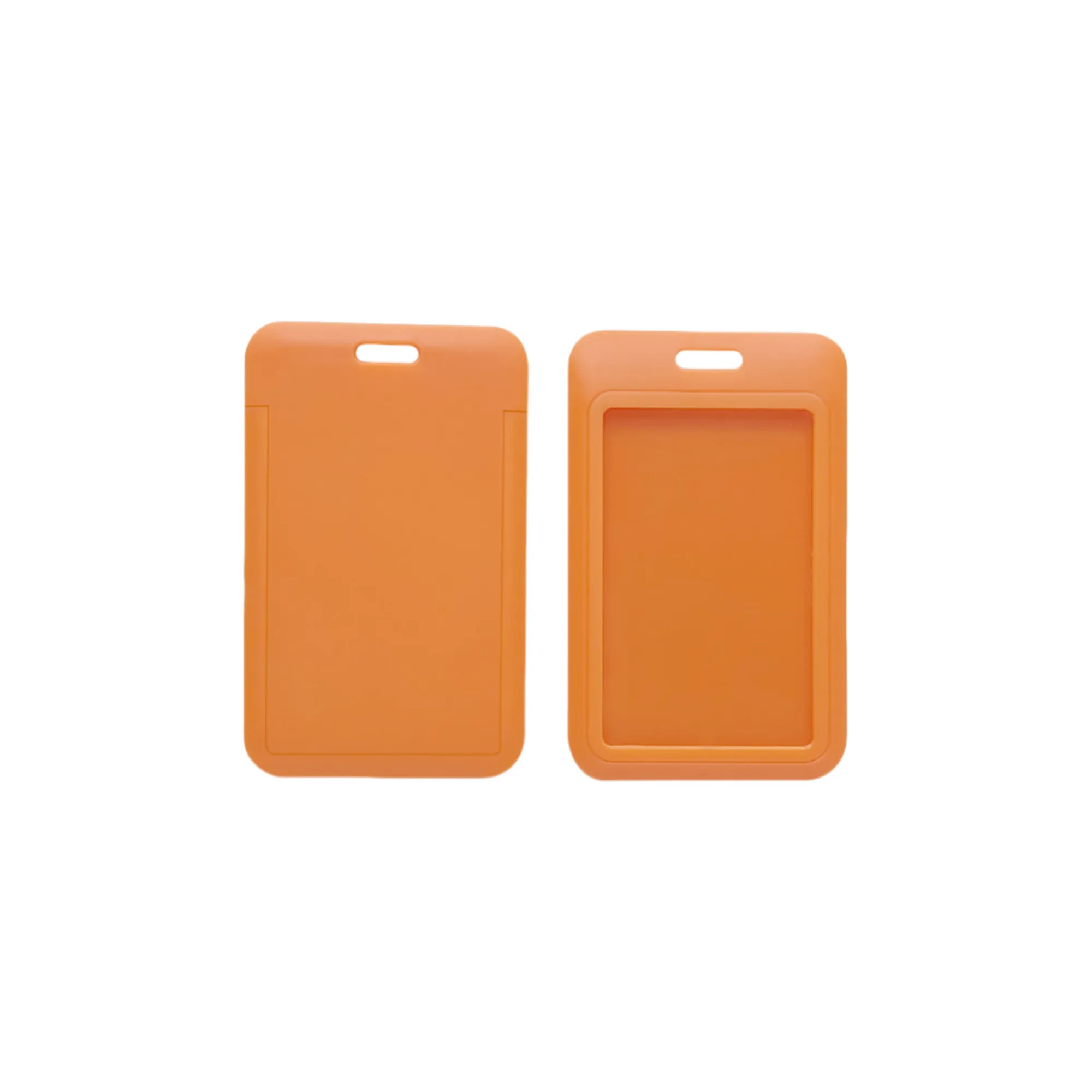 Slide Open Plastic Portrait Lanyard Card Holder 6