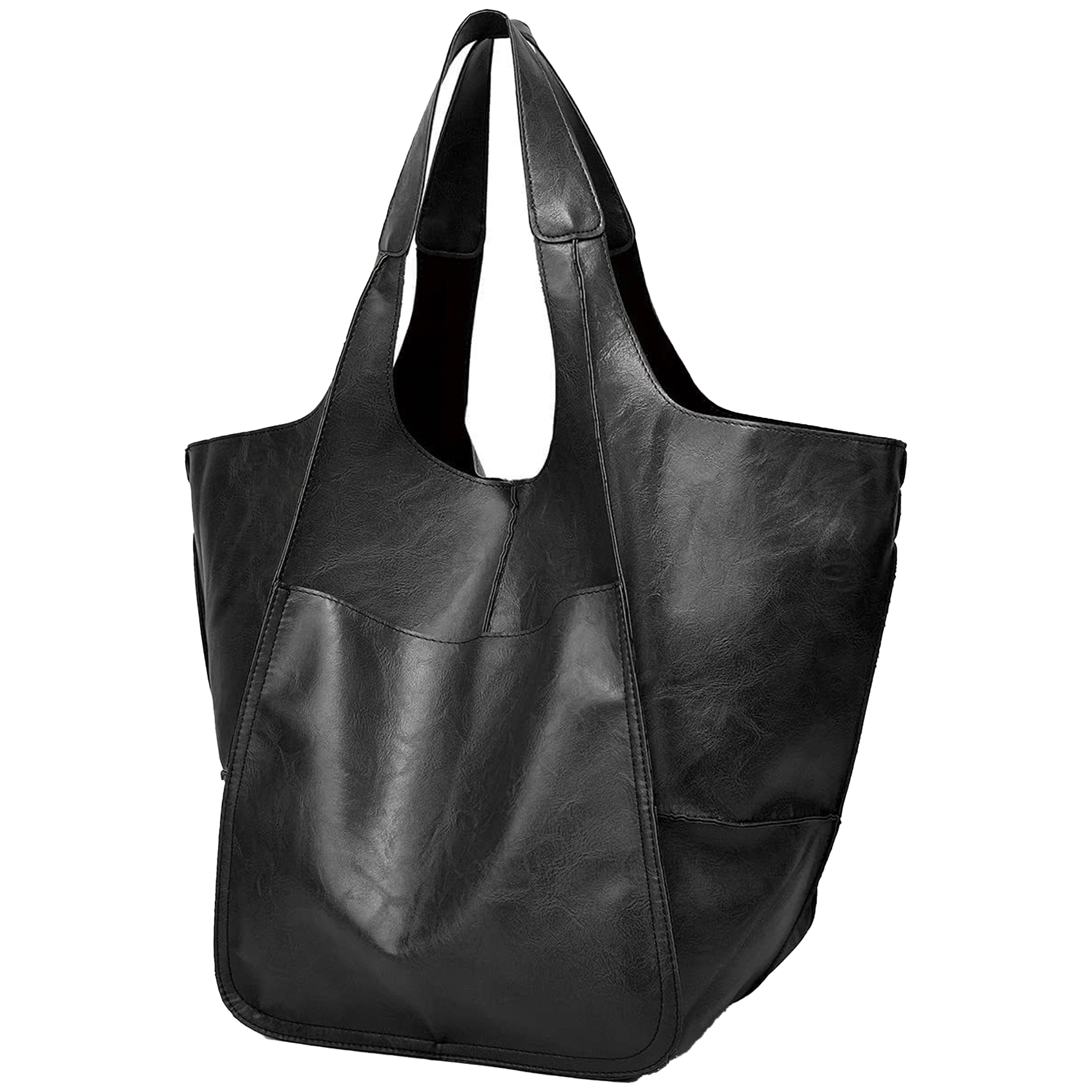 Pu Retro Minimalist Tote Bag 6