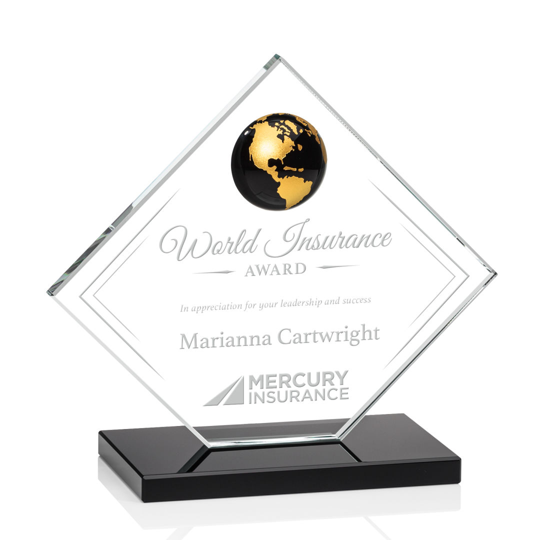 Ferrand Globe Award - Black/Gold 10