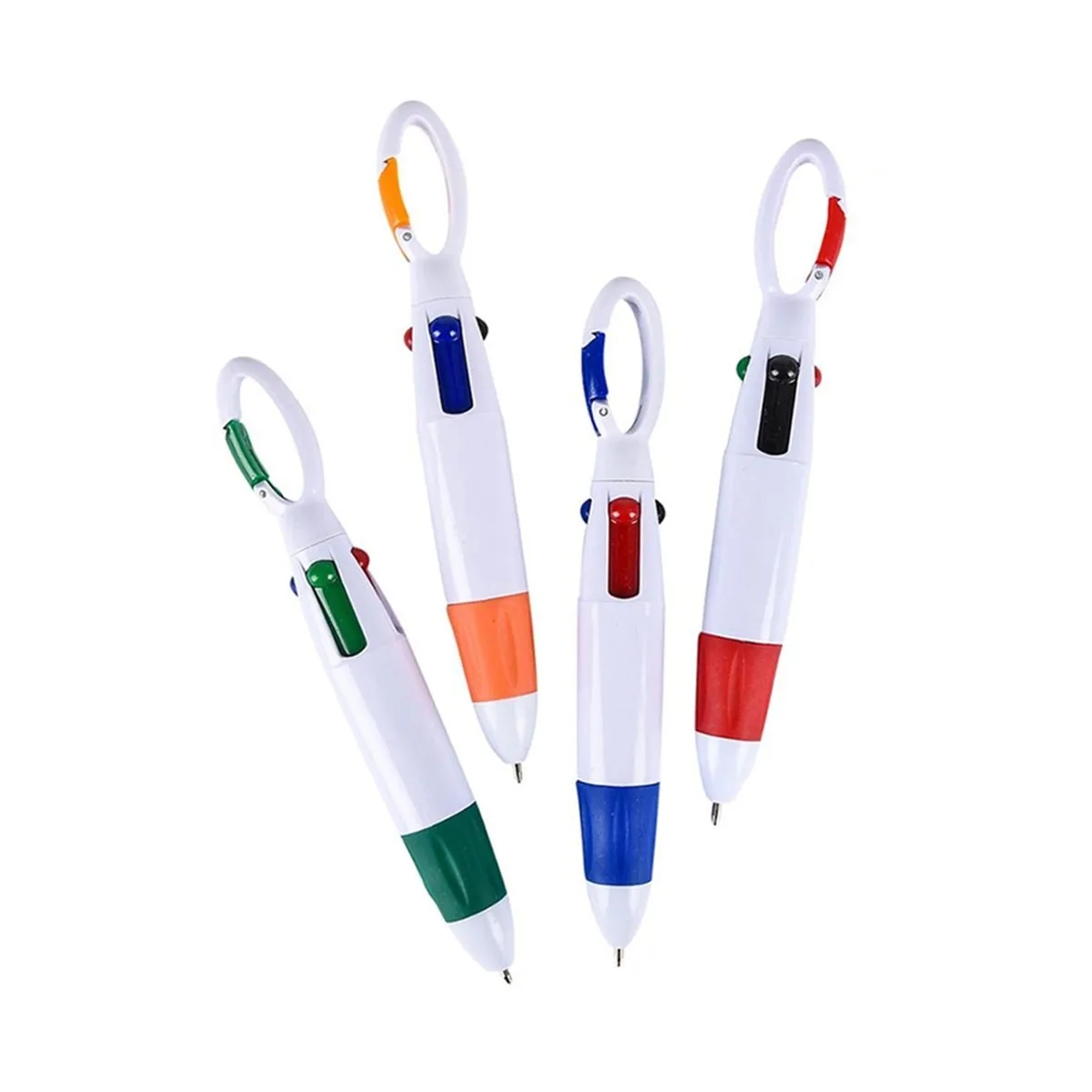 Retractable Shuttle Pens with Buckle Clip 7