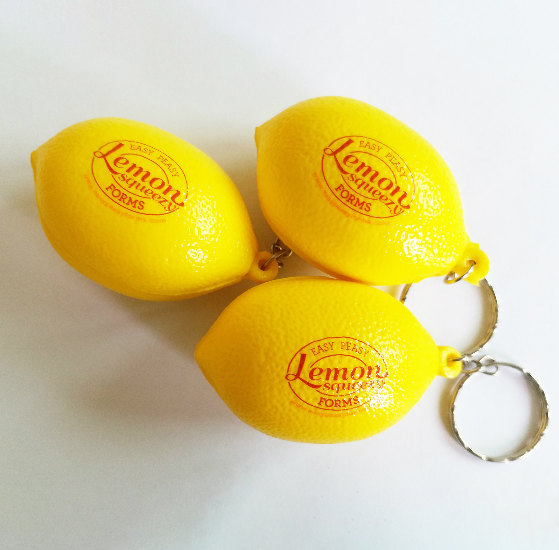 2 in 1 Lemon Keychain and Stress Reliever 6