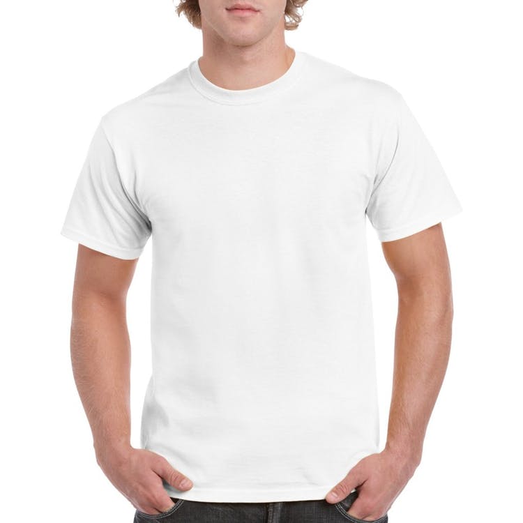 Irregular Gildan T-Shirts - White 4X 1