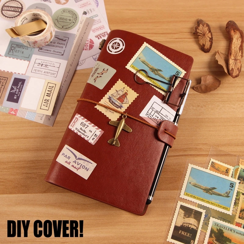 PU Leather A6 Business Travel Journal Pocket Notebook 9
