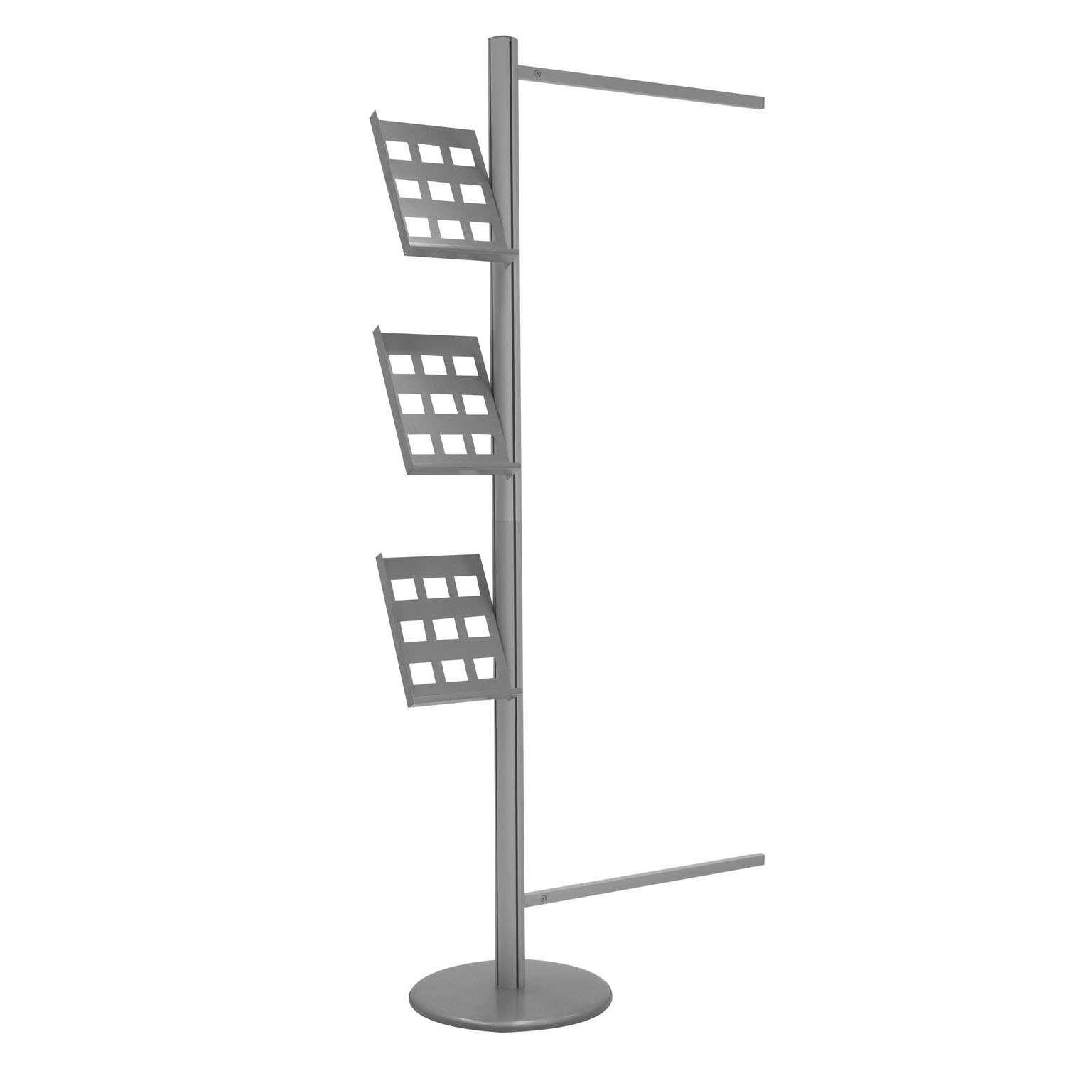 Flex Banner Display Single-Banner with Lit Racks Hardware 2