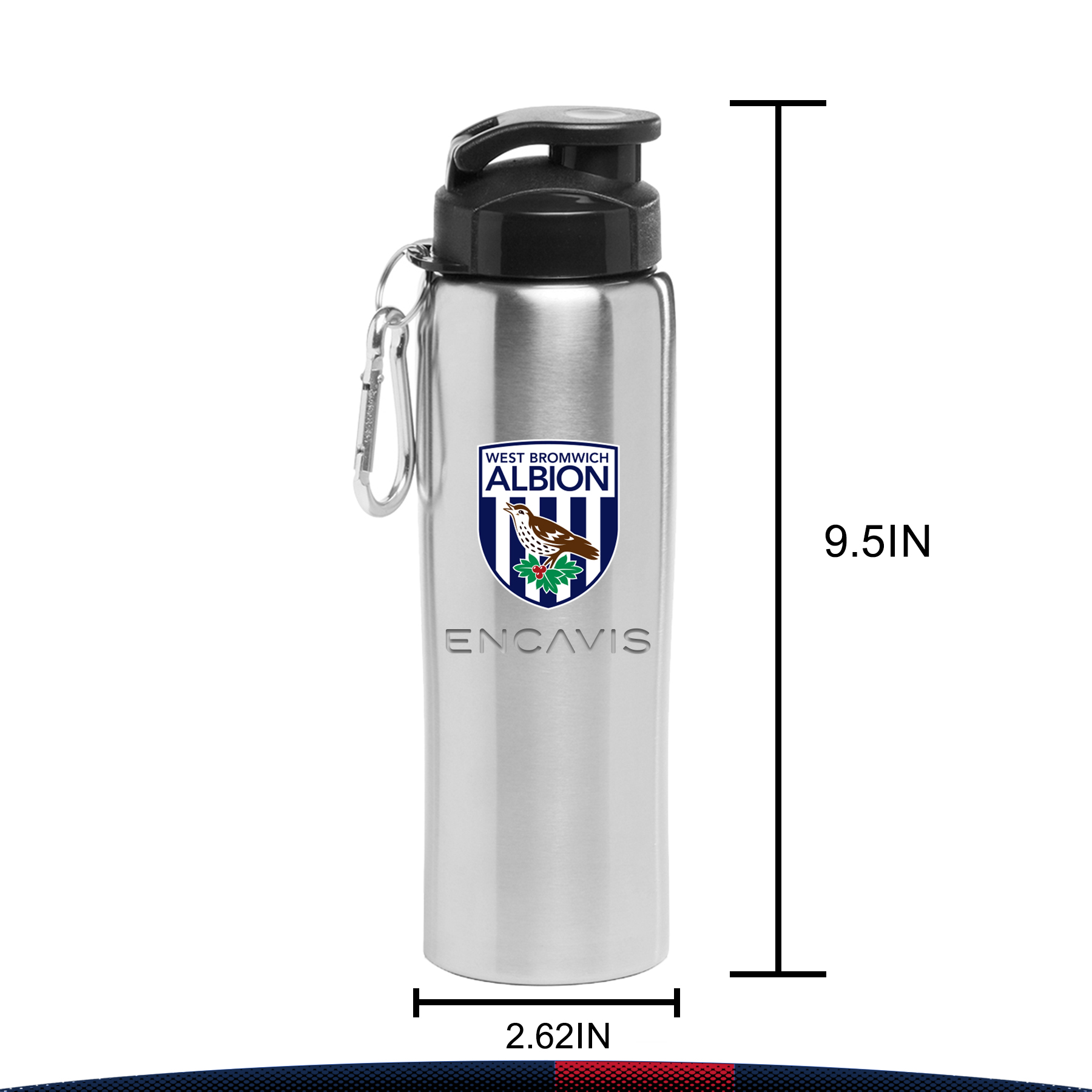 Katoe Stainless Steel Water Bottle - 27 OZ., custom water bottle with logo imprint 3