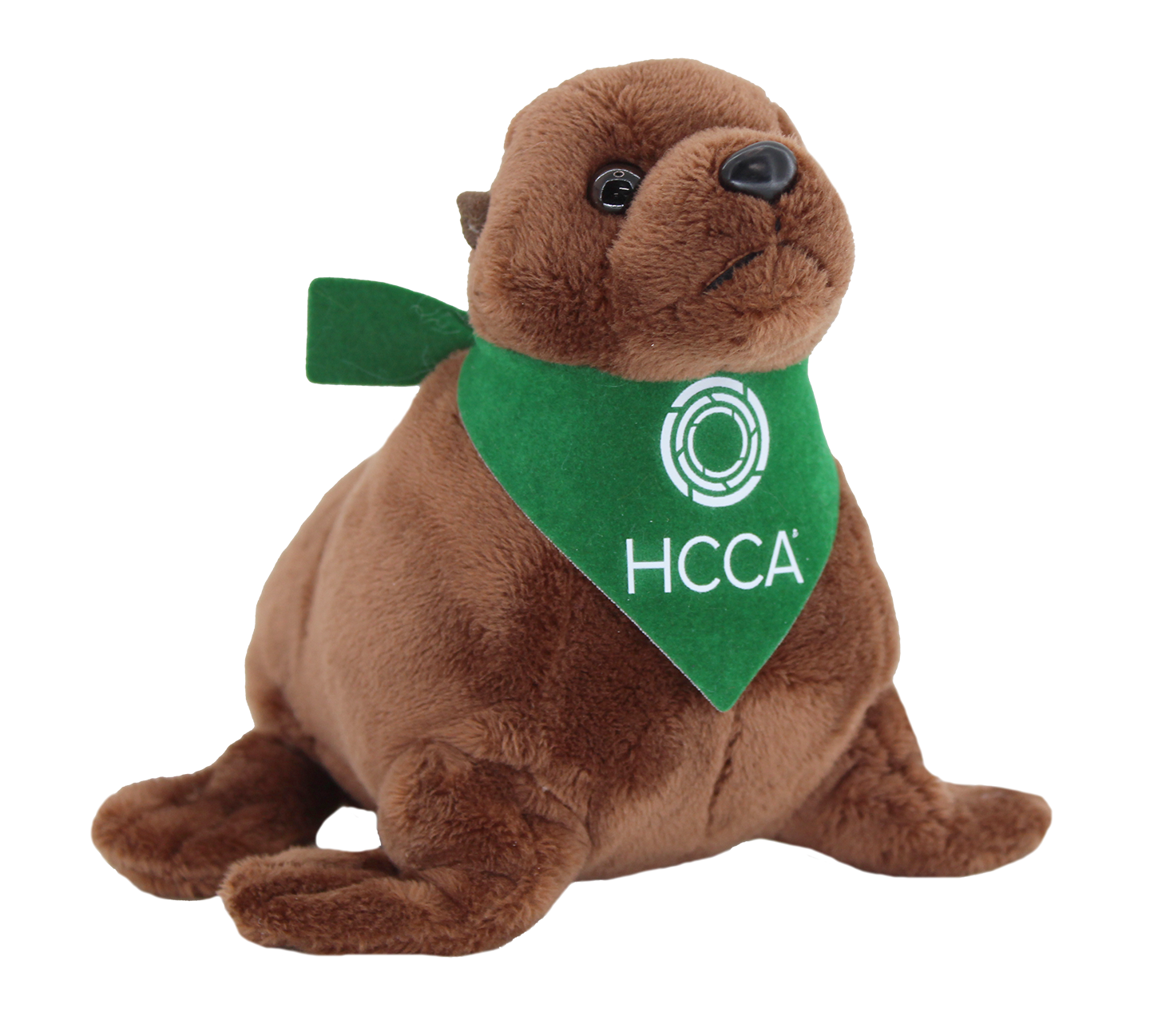 5" Pocketkins Eco Sea Lion with bandana and one color imprint 2