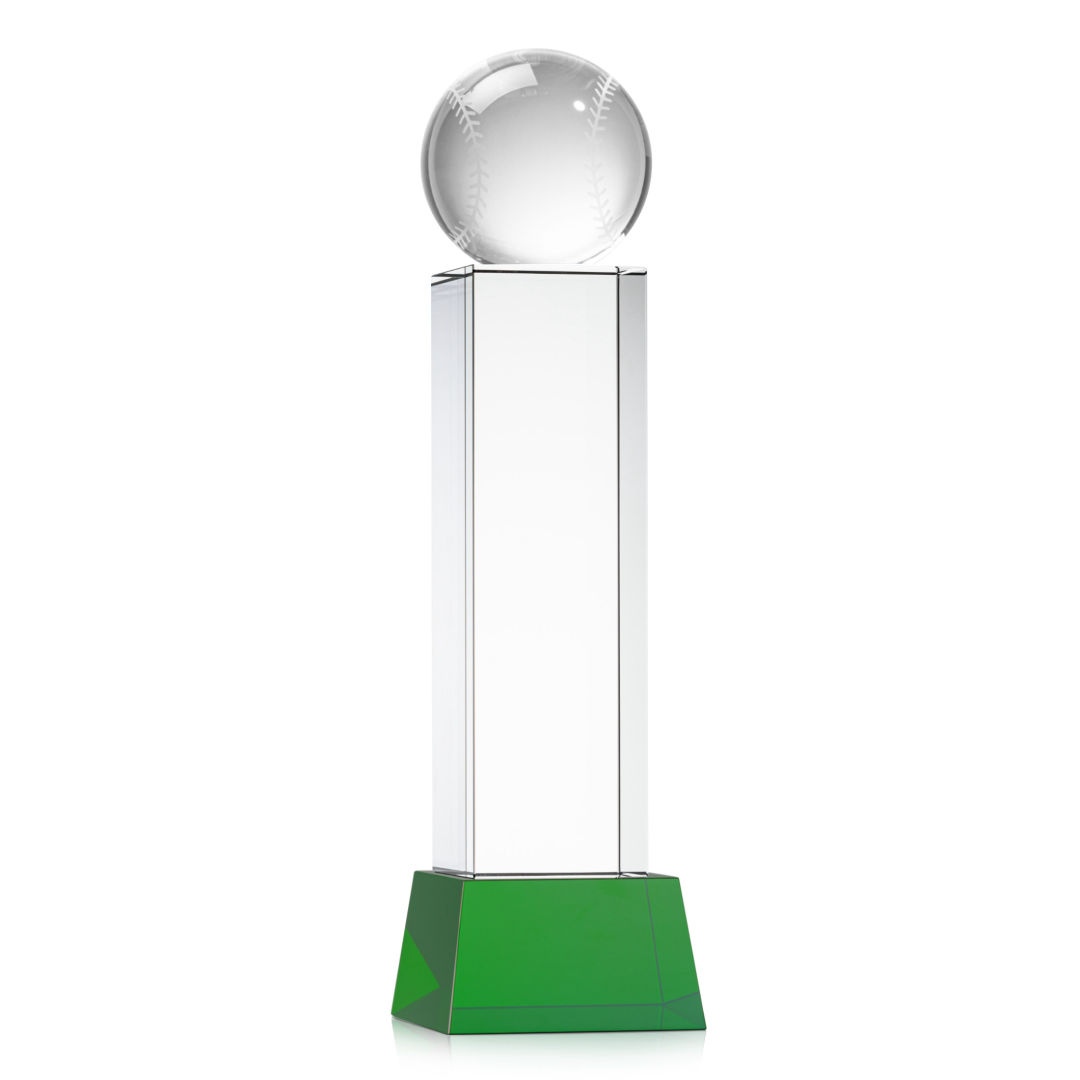 Baseball Award on Belcroft Base - Green 10