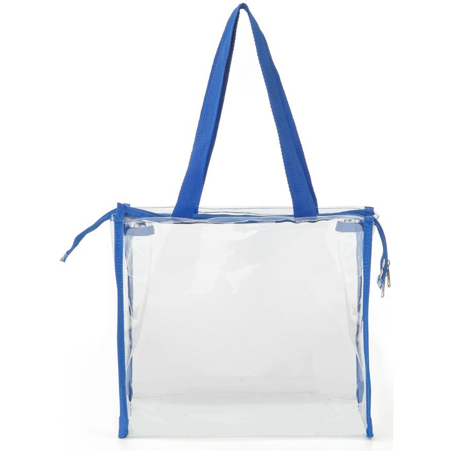 Clear PVC Transparent Zipper Tote Bag 6