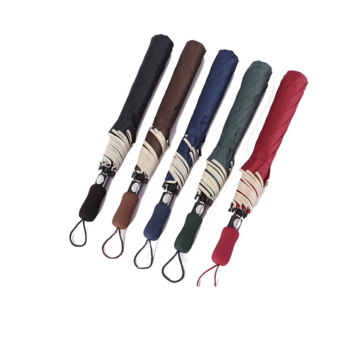 55"Auto Open Folding Umbrella