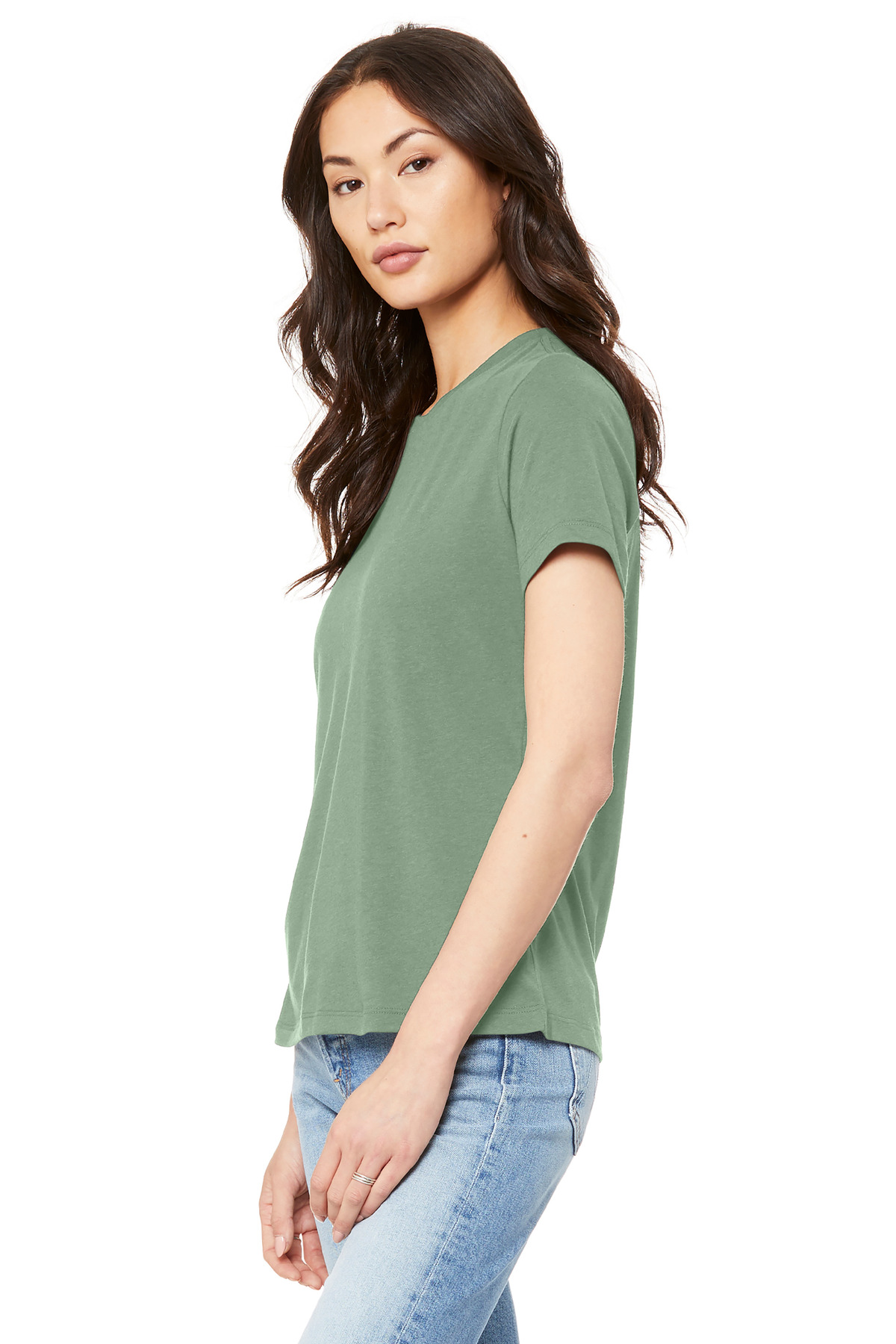 BELLA+CANVAS Women's Relaxed Jersey Short Sleeve Tee. BC6400 80