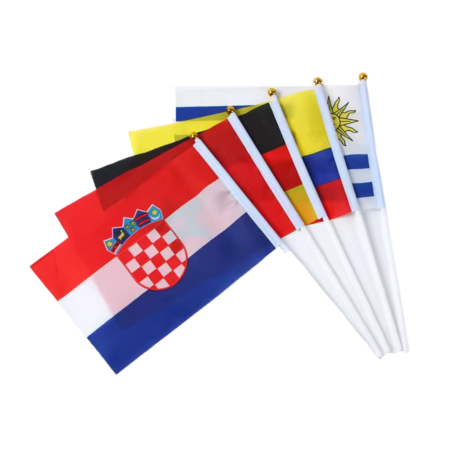 12" x 8" Hand Waving Flag Banner 5