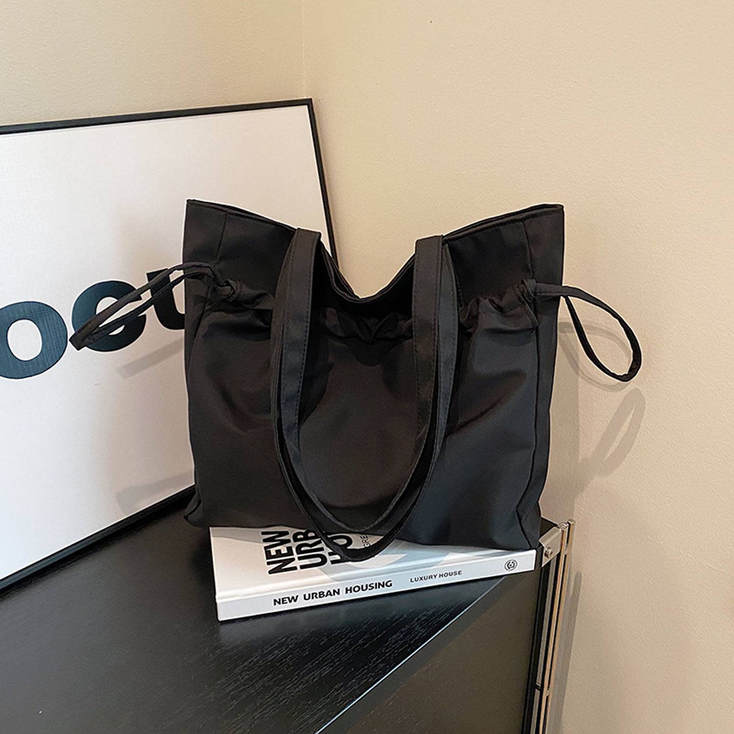 Lightweight Canvas Tote Bag, custom tote bag with logo imprint 4