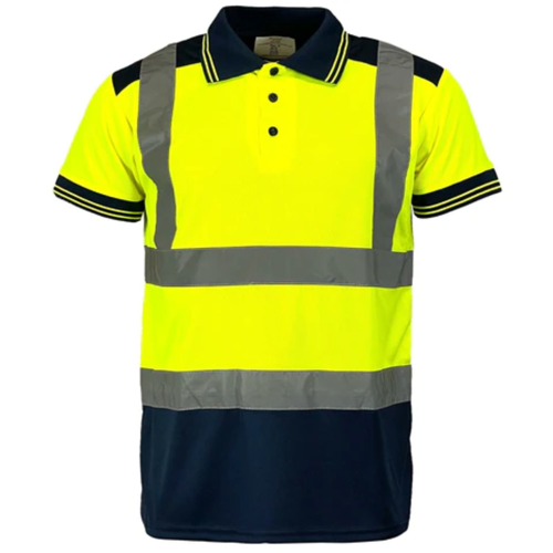 VISIPRO Short Sleeve Reflective Colorblock Safety Polo - 7