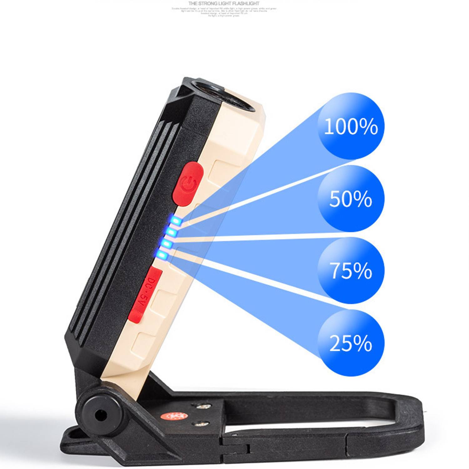 USB-C COB Work Light – Rechargeable & Magnetic Base 11