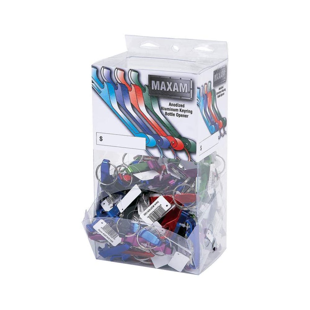 Bottle Opener Keychains - Assorted Colors 1