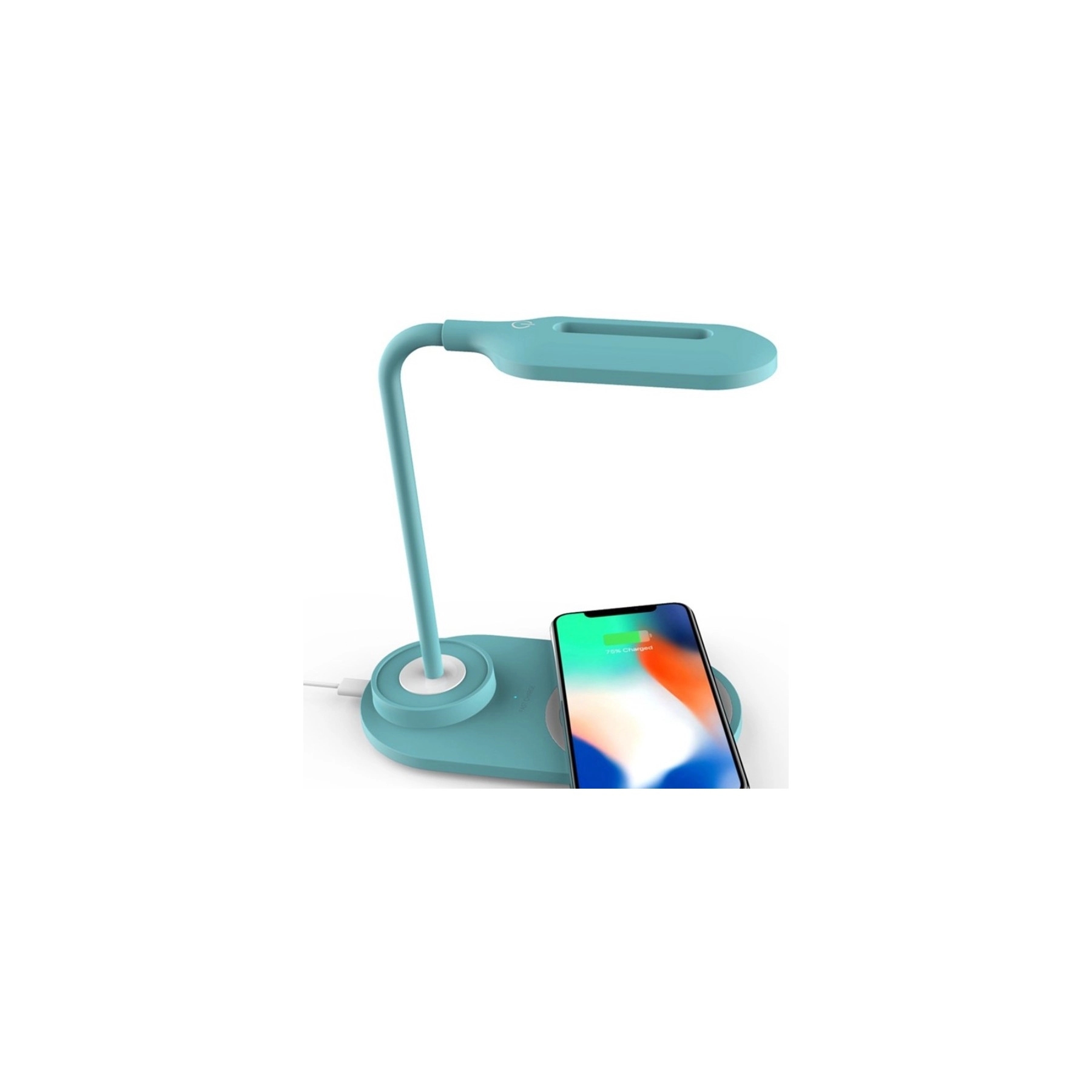 LED Desk Lamp with Wireless Charger,USB Charging Port 3